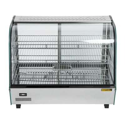 Buffalo Countertop Heated Food Display 868mm Width - CD232