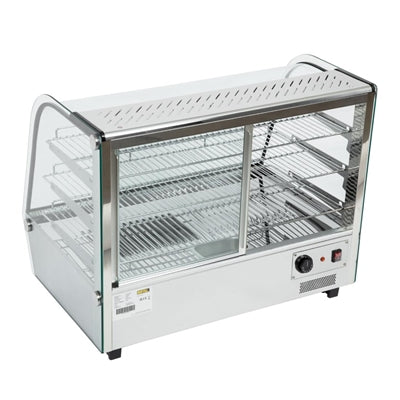 Buffalo Countertop Heated Food Display 868mm Width - CD232