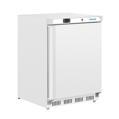 Polar C-Series Undercounter Freezer White 140Ltr - CD611