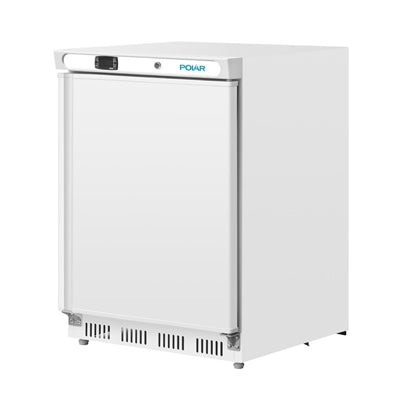 Polar C-Series Undercounter Freezer White 140Ltr - CD611