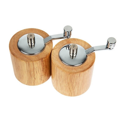 Olympia Light Wood Salt and Pepper Mill Grinder Set - CE246