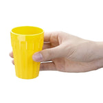 Olympia Kristallon Polypropylene Tumblers Yellow 142ml (12 Pack) - CE270