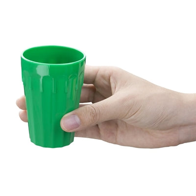 Olympia Kristallon Polypropylene Tumblers Green 142ml (12 Pack) - CE271