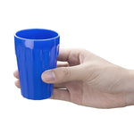 Olympia Kristallon Polypropylene Tumblers Blue 142ml (12 Pack) - CE272