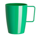 Olympia Kristallon Handled Beakers Green 348.7ml (12 Pack) - CE287