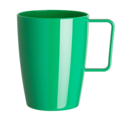 Olympia Kristallon Handled Beakers Green 348.7ml (12 Pack) - CE287