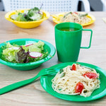 Olympia Kristallon Handled Beakers Green 348.7ml (12 Pack) - CE287