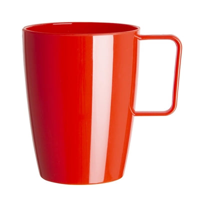Olympia Kristallon Handled Beakers Red 348.7ml (12 Pack) - CE289