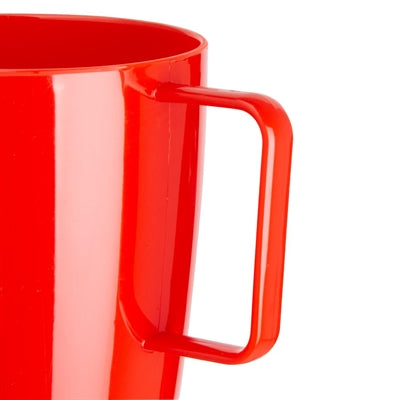 Olympia Kristallon Handled Beakers Red 348.7ml (12 Pack) - CE289