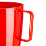 Olympia Kristallon Handled Beakers Red 348.7ml (12 Pack) - CE289