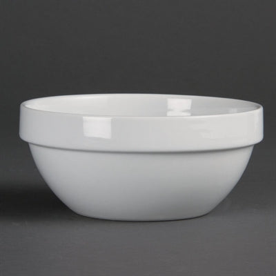 Olympia Whiteware Cereal Bowls 145mm (12 Pack) - CE530