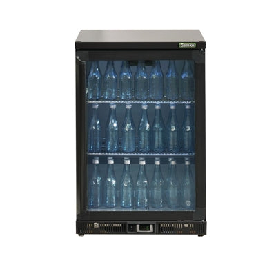 Gamko Bottle Cooler with Single Hinged Door 150Ltr Black - CE550