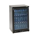 Gamko Bottle Cooler with Single Hinged Door 150Ltr Black - CE550