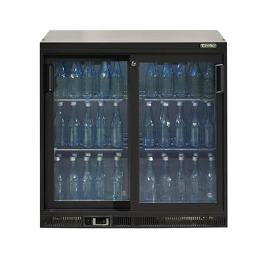 Gamko Bottle Cooler with Double Sliding Doors 250Ltr - CE552