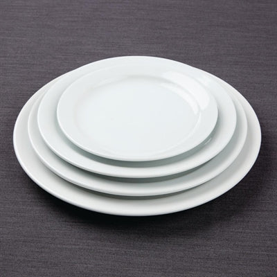 Olympia Athena Narrow Rimmed Plates 226mm (12 Pack) - CF363