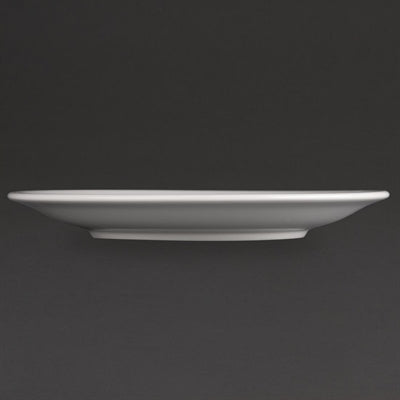 Olympia Athena Narrow Rimmed Plates 205mm (12 Pack) - CF362