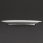 Olympia Athena Narrow Rimmed Plates 226mm (12 Pack) - CF363
