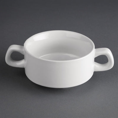 Olympia Athena Stacking Soup Bowls 107mm (12 Pack) - CF369