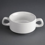 Olympia Athena Stacking Soup Bowls 107mm (12 Pack) - CF369