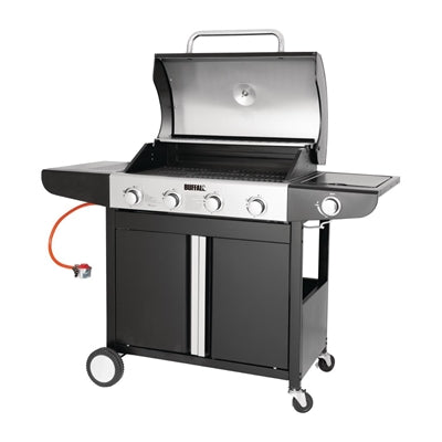 Buffalo 4 Burner Gas Barbecue with Hob - CF732