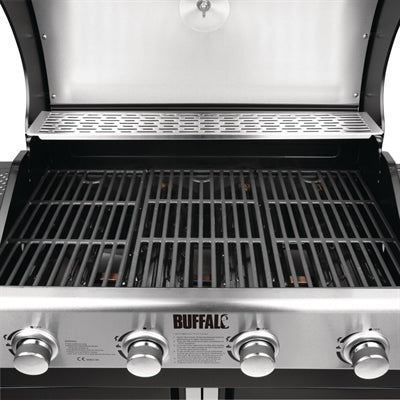 Buffalo 4 Burner Gas Barbecue with Hob - CF732