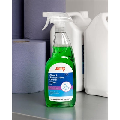 Jantex Glass & Stainless Steel Cleaner Ready To Use 750ml - CF980