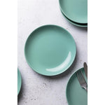 Olympia Cafe Coupe Plates Aqua 205mm (12 Pack) - CG355