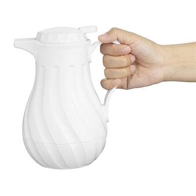 Olympia Insulated Swirl Jug White 0.5Ltr - CH118