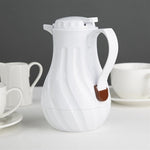 Olympia Insulated Swirl Jug White 0.5Ltr - CH118