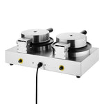 Buffalo Double Round Belgian Waffle Maker - CJ533