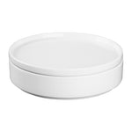 Olympia Whiteware Flat Round Plates 210mm (6 Pack) - FW813