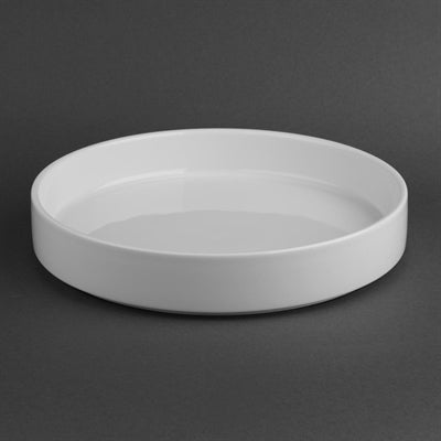 Olympia Whiteware Stacking Bowls 270mm (4 Pack) - CK072