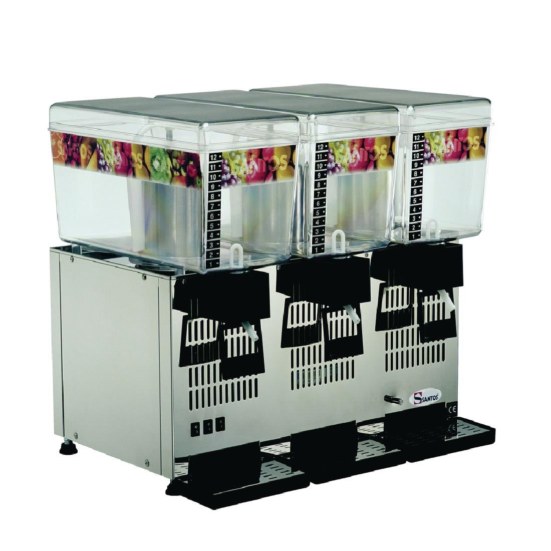 Santos Cold Drink Dispenser 3 Bowls 34-3A - CK798