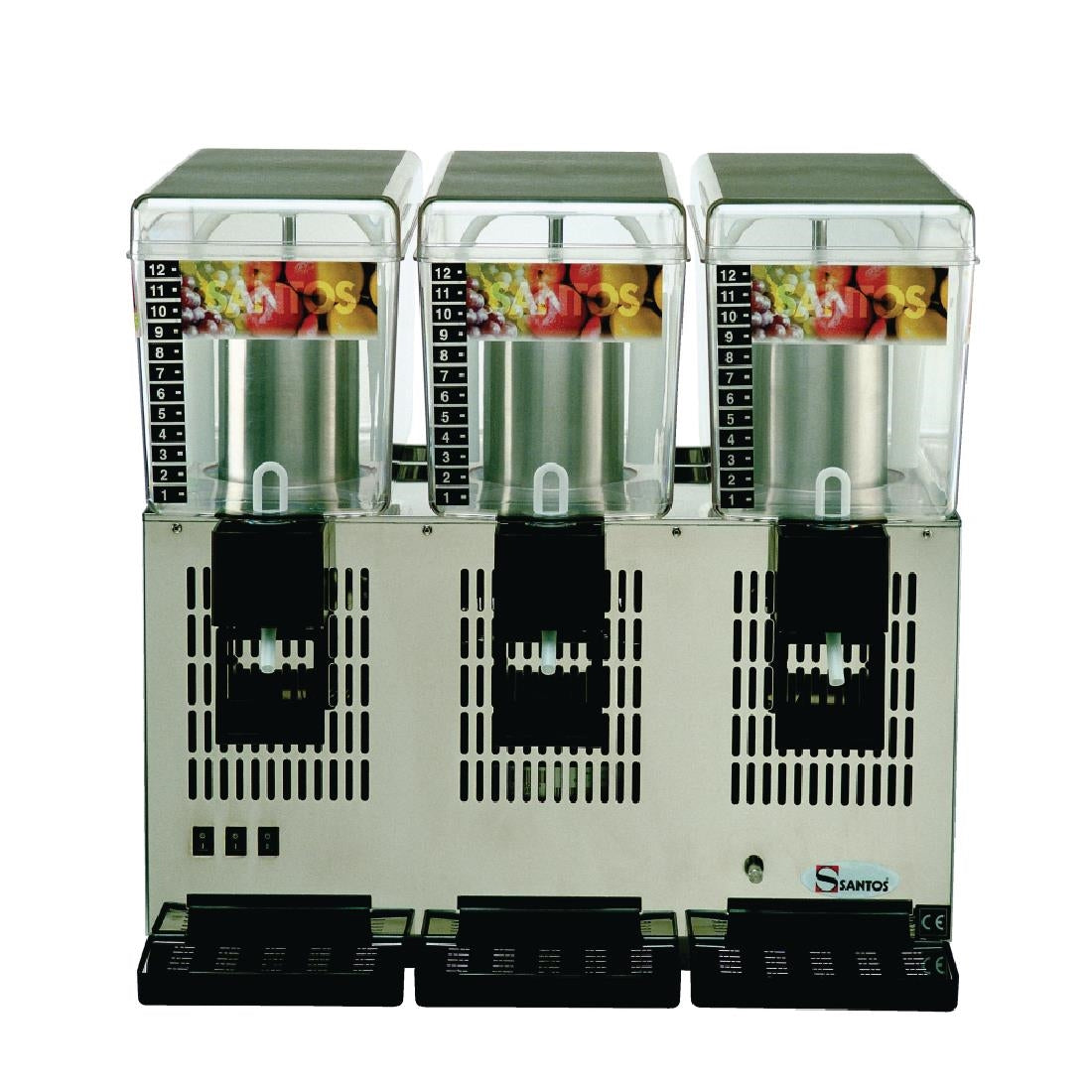 Santos Cold Drink Dispenser 3 Bowls 34-3A - CK798