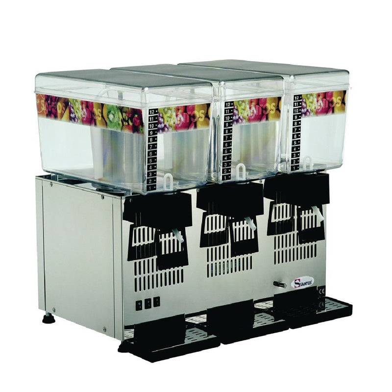 Santos Cold Drink Dispenser 3 Bowls 34-3A - CK798