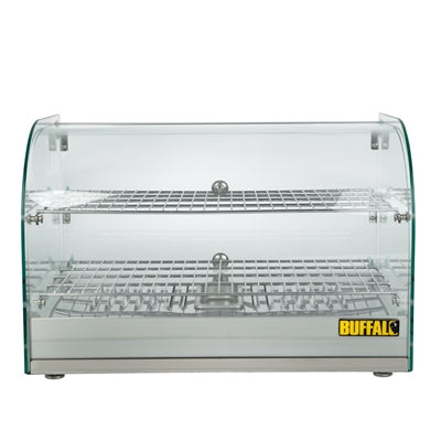 Buffalo Countertop Heated Food Display 554mm Width - CK916