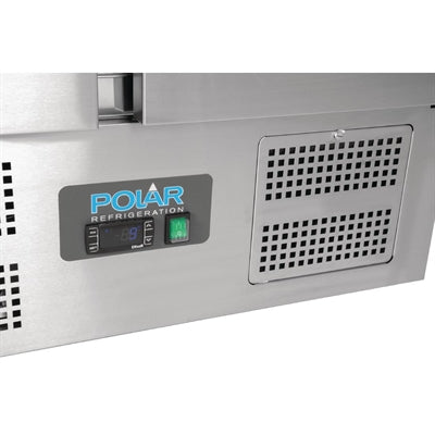 Polar G-Series Double Door Counter Fridge 240Ltr - U636