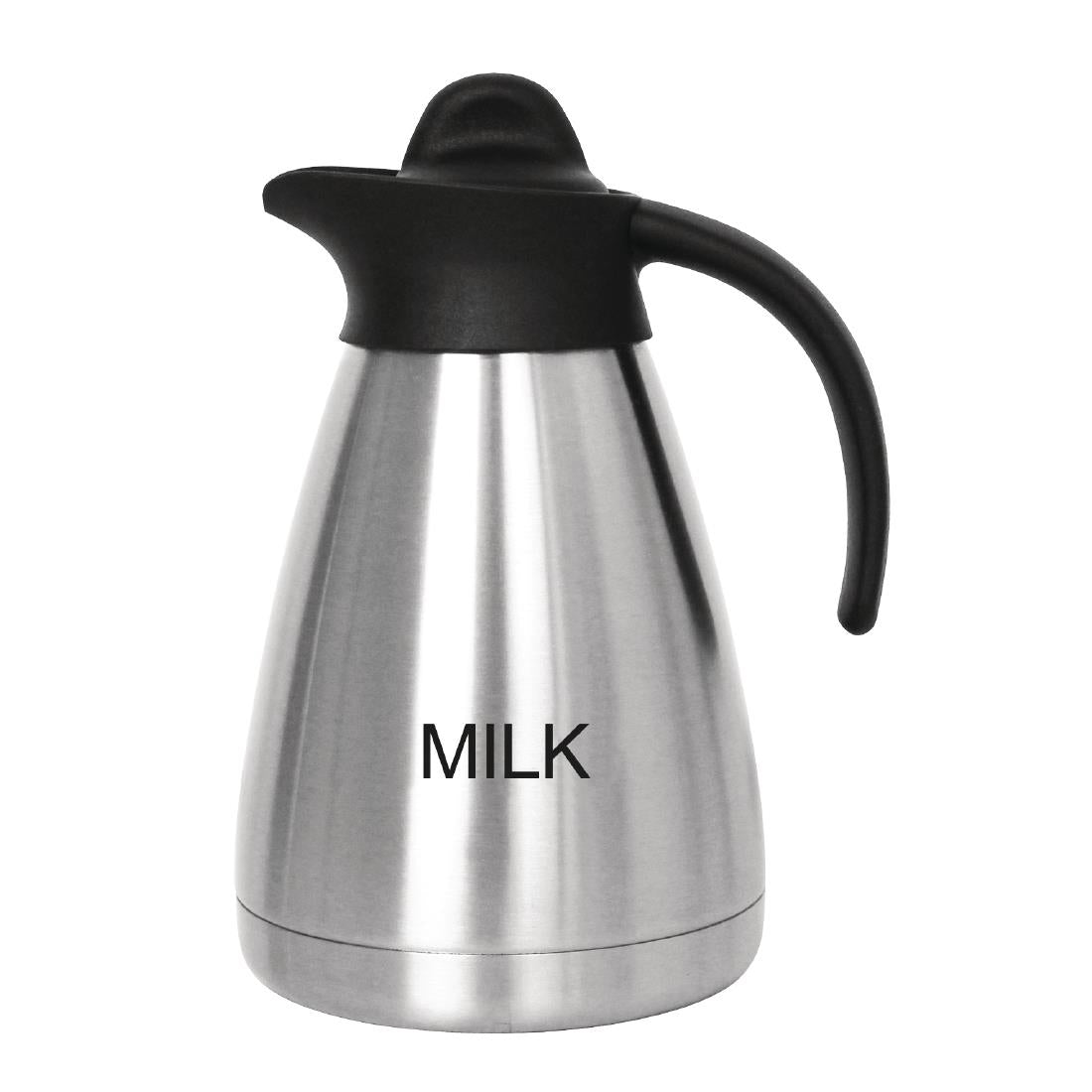 Olympia Screwtop Vacuum Milk Jug 1Ltr - CL372