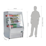 Polar G-Series Energy Efficient Multideck Display Fridge 918mm - GP295