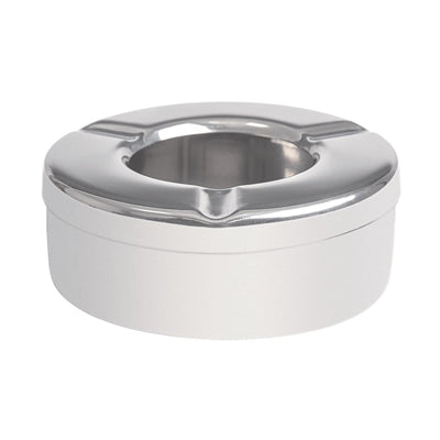 Olympia Stainless Steel Windproof Ashtray 90mm (6 Pack) - CM368