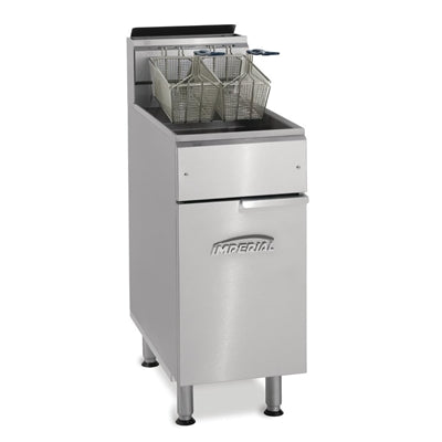 Imperial Free Standing Natural Gas Fryer IFS-40-OP - CN021-N