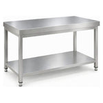 Commercial Stainless Steel 2 Tier Work Table 1100 x 600 x 850mm - QNH66006