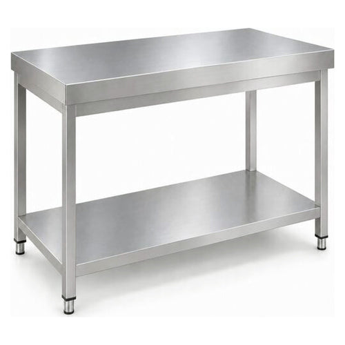 Commercial Stainless Steel 2 Tier Work Table 700 x 600 x 850mm - QNH66002