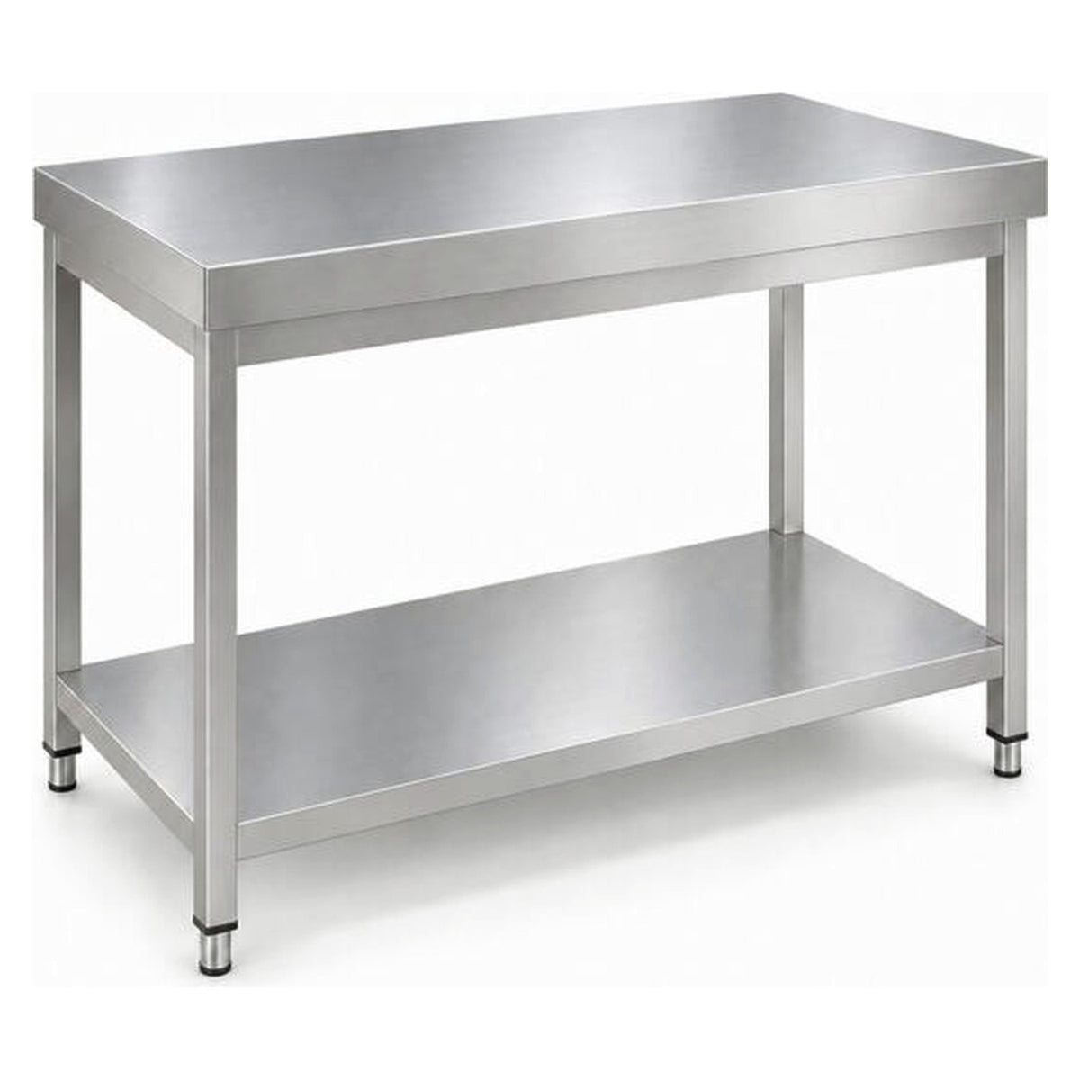 Commercial Stainless Steel 2 Tier Work Table 800 x 700 x 850mm - QNH66018