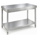 Commercial Stainless Steel 2 Tier Work Table 800 x 700 x 850mm - QNH66018