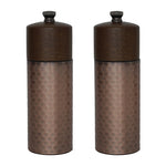 Olympia Copper Wood Salt and Pepper Mill Set (2 Pack) - CR689
