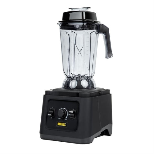 Buffalo CR836 Bar Blender 2.5L — main product view showing black body and BPA-free jug
