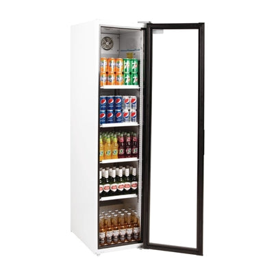 Polar G-Series Slimline Upright Back Bar Cooler with Hinged Door 300Ltr - CS586