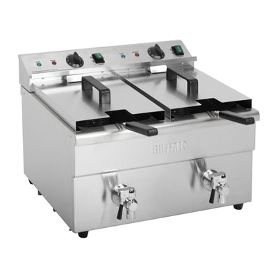 Buffalo Induction Fryer 2x 7.5Ltr - CT012