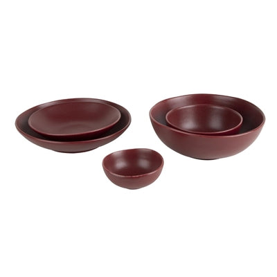 Olympia Build-a-Bowls Deep Bowls Red 225mm (4 Pack) - CU122